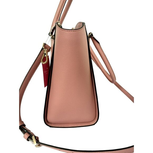 Kate Spade Frannie Medium Satchel Shoulder Bag Purse Handbag Pink Lip Balm NWT - Picture 6 of 13